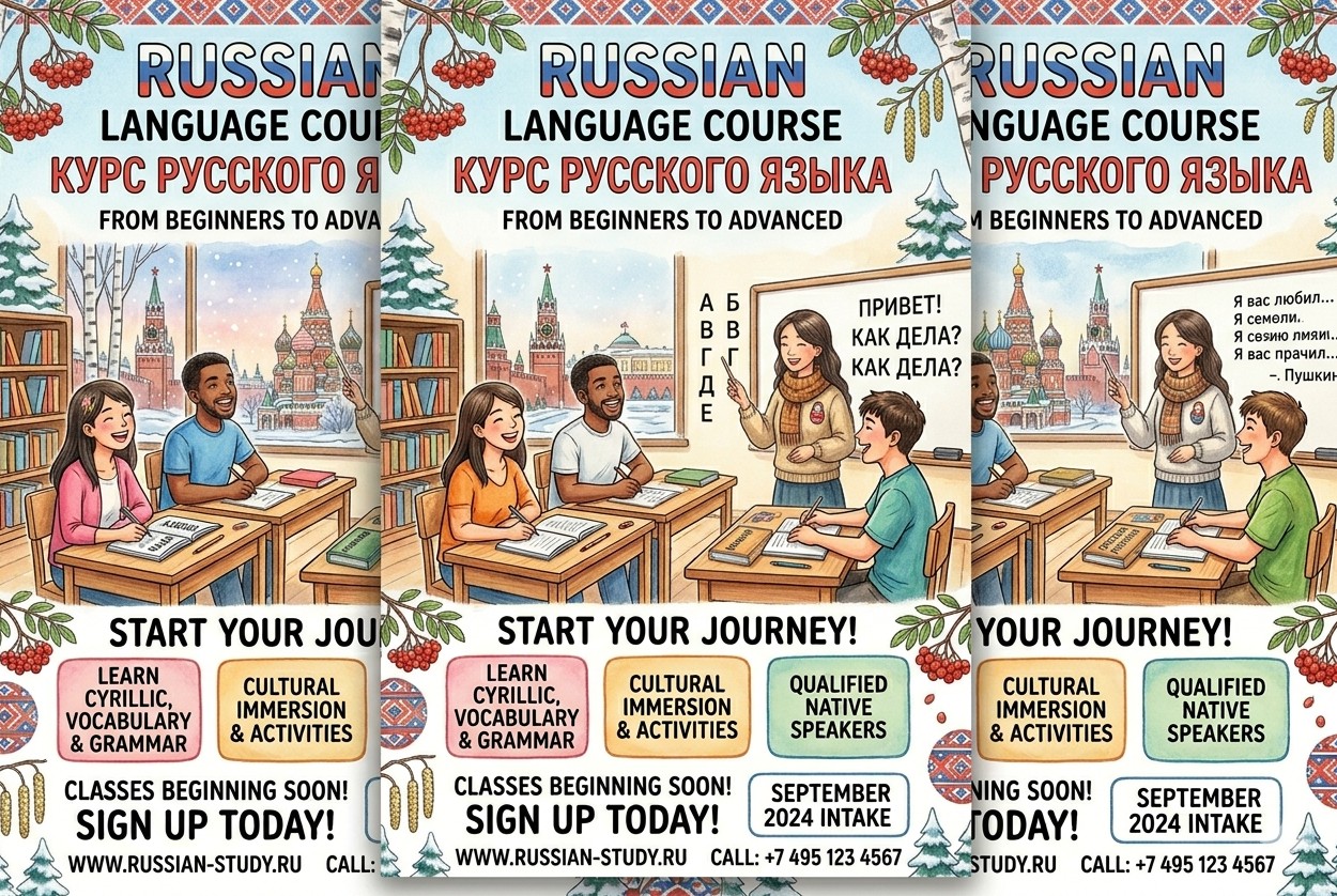 Russian Language Course for Beginners to Advanced
